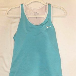 EUC Nike Dri-Fit blue tank